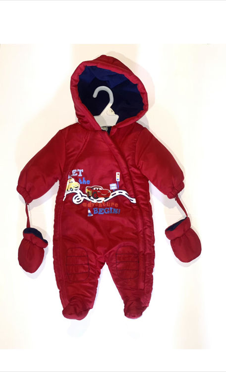 Picture of D09417- DISNEY CARS THERMAL ONESIE/ SNOWSUIT  BABY BOYS